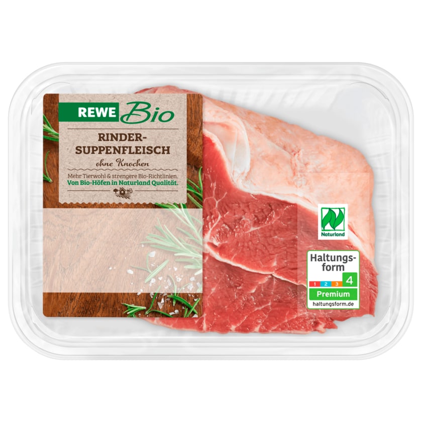REWE Bio Rinder-Suppenfleisch 400g
